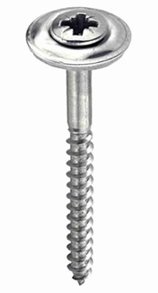 spenglerschroef 5.0x180 pz2 rvs A2 met 15mm ring | 100 stuks - 57600501801