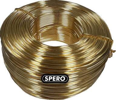 Spero 1 rol messing vlechtdraad 1.25kg tbv. vlechtdraad - SPVMHRM1