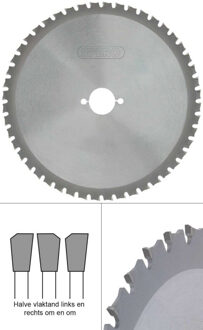 Spero 60Tx300mm metaal TCT zaagblad - asgat 30mm - SPM-300-60-30