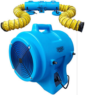Spero Axiaal ventilator | 3900M3/H | dia:300mm | 750W excl. koker met 4.5mtr slang - SBL4001