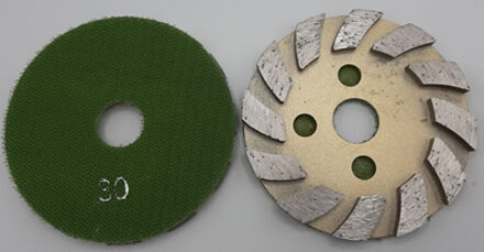 Spero Diamant slijpschijf | Korrel 30 | 100mm, beton, terrazzo & hardsteen - DK04030