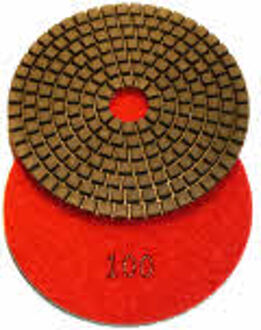 Spero Diamant vloerpolijstschijf | Korrel 100 | dia:100mm, 6mm dik, beton, terrazzo & natuursteen nat - SPDKP040100