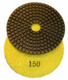 Spero Diamant vloerpolijstschijf | Korrel 150 | dia:100mm, 6mm dik, beton, terrazzo & natuursteen nat - SPDKP040150