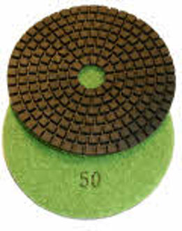 Spero Diamant vloerpolijstschijf | Korrel 50 | dia:100mm, 6mm dik, beton, terrazzo & natuursteen nat - SPDKP040050