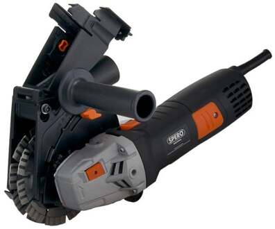 Spero SPHS1001M | Elektra Sleuvenfrees 1400Watt | Incl. 2x 125mm diamantzaagbladen - SPHS1001M