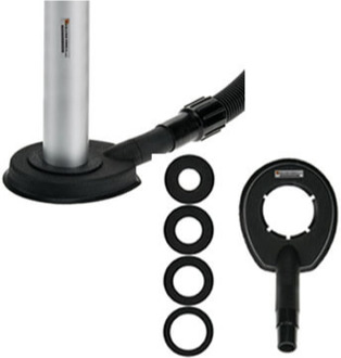 Spero SPWC80 Max: 95mm | Boormal & Water en Stofopvangset | Rubber | Incl. verloopring: 45, 55, 65 & 75mm - SPWC80