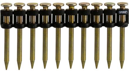 Spero Stalen nagels 35mm | 500 stuks, beton, staal, steen, etc. TBV gasschiethamers - SPC635MM