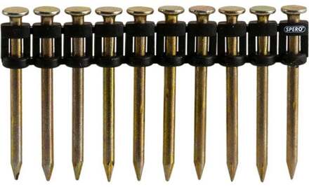 Spero Stalen nagels extra hard 38mm | 500 stuks, beton, staal, steen, etc. TBV gasschiethamers - SPE738MM