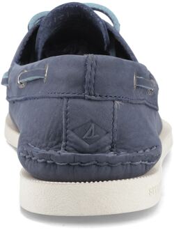Sperry Authentic 2 Eye Leren Heren Donkerblauwe Bootschoenen - EU 42 / UK 8