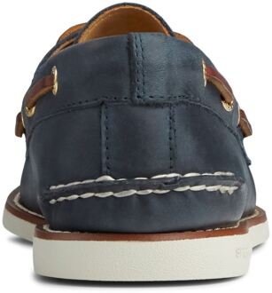 Sperry Authentic Gold Cup Heren Bootschoenen Van Leer In Marineblauw Navy - EU 42 / UK 8