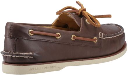 Sperry Authentic Gold Cup Leren Heren Bruine Bootschoenen - EU 42 / UK 8