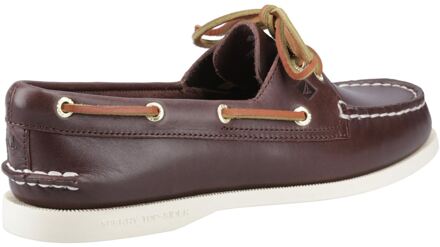 Sperry Authentieke 2 Oog Leren Heren Bruine Boten Schoenen - EU 39/ UK 6