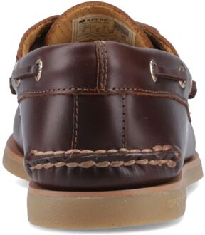 Sperry Authentieke Gold Cup Leren Heren Bruine Standaard Bootsschoenen - EU 39/ UK 6