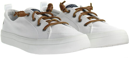 Sperry Crest Vibe Dames Wit Plimsolls - EU 36 / UK 3
