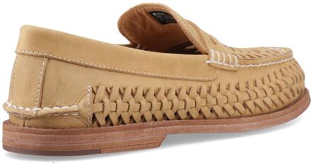 Sperry Gold Cup Penny Leren Heren Loafers In De Kleur Tan Bruin - EU 40.5 / UK 7