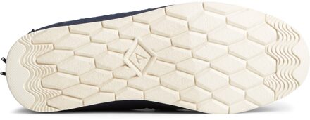 Sperry Moc-Sider Suede Dames Marineblauwe Mocassins Schoenen Navy