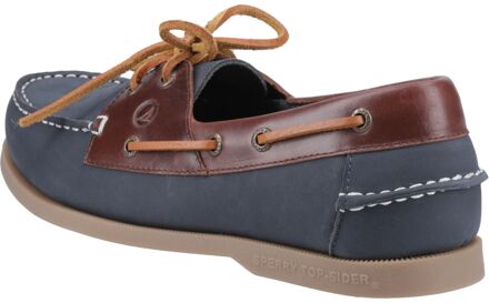 Sperry Tacoma Heren Bootschoenen Van Leer In Marineblauw/Bruin Navy - EU 46 / UK 11
