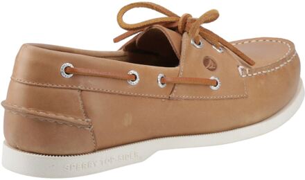 Sperry Tacoma Leren Heren Camelkleurige Bootschoenen - EU 47.5 / UK 12