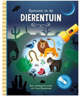 Speuren in de dierentuin + kartonnen zaklamp - Boek RuitenbergBoek B.V. (9461889569)