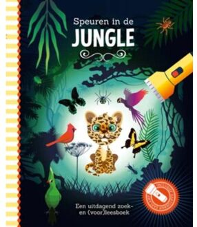 Speuren in de Jungle + kartonnen zaklamp - Boek Studio Stampij (9461888562)