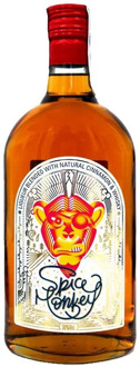 Spice Monkey whiskey with cinnamon 0.70 bottle glass