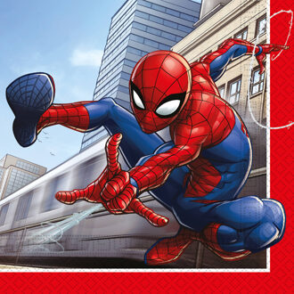 Spider-Man Servetten (20st) Multikleur - Print