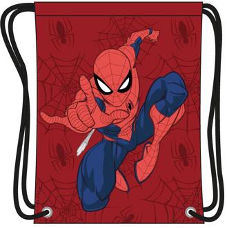 Spiderman Gymtas 40x37,5cm rood