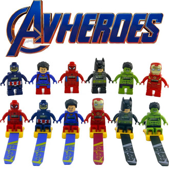 Spiderman Hulk Batman Captain Project Wristwatch Toy Electronic Watch Children Sports Cartoon Watches Kids Xmas Gifts