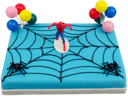 Spiderman Marsepeintaart