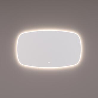 spiegel Deens Ovaal 120 x 70 cm met Directe en Indirecte LED Rondom + Spiegelverwarming Kleurenwissel en Touch Dimmer