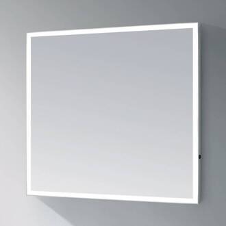 Spiegel Edge 120cm Incl Dimbare Verlichting Aluminium