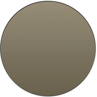 Spiegel ESPEJO - 96x1.5x96cm - Zwart