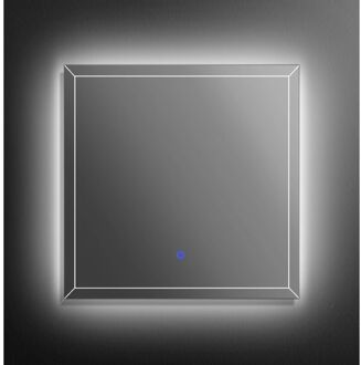 Spiegel Furore LED - 60 x 60 cm Wit