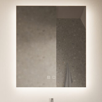 Spiegel Gliss Design Backlight LED Verlichting 70cm En Spiegelverwarming