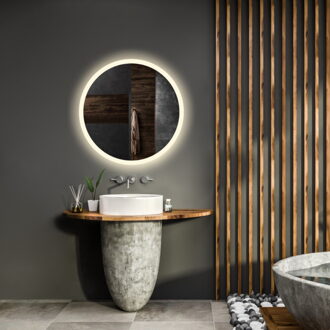 Spiegel Gliss Design Circum Framework Rond LED Verlichting 40cm