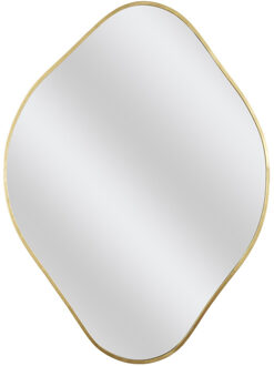 Spiegel - goud - 44 x 60 cm - wandspiegel - diamant vorm