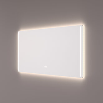 Spiegel Hipp Design SPV 12000 Rechthoek 100x70 cm Met Verlichting Incl. Spiegelverwarming