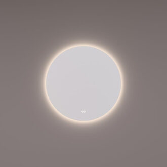 Spiegel Hipp Design SPV 13500 Rond 80x80 cm Met Verlichting Incl. Spiegelverwarming