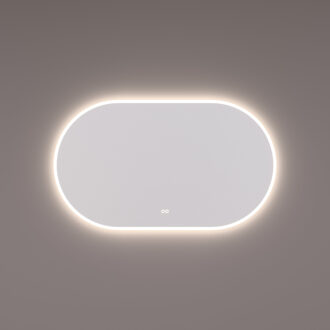 Spiegel Hipp Design SPV 13700 Ovaal 140x70 cm Met Verlichting Incl. Spiegelverwarming
