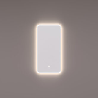 Spiegel Hipp Design SPV 16001 Rechthoek 45x90 cm Met Verlichting Incl. Spiegelverwarming