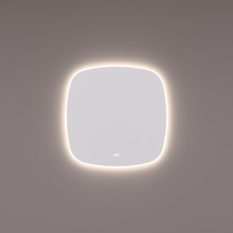 Spiegel Hipp Design SPV 19000 Deens Ovaal 100x100 cm Met Verlichting Incl. Spiegelverwarming