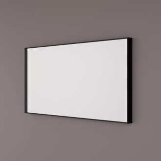 Spiegel Hipp Design SPV 9100 Rechthoek 60x70 cm Met Frame Mat Zwart