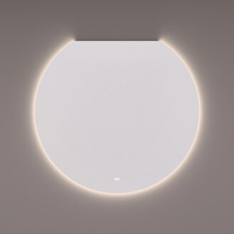 Spiegel Hipp Design SPV SL Plafond Halfrond 140x130 cm Met Verlichting Incl. Spiegelverwarming