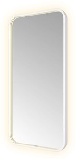 Spiegel Hotbath &MORE 100x50 cm LED-Verlichting Spiegelverwarming Rechthoek Mat Wit