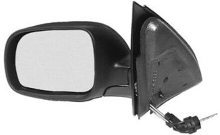 SPIEGEL LINKS VOLLEDIG 3/00+ ZWART 150x105 Asf.