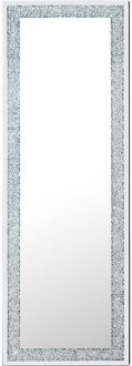 Spiegel - Livion Asse - Decoratieve Spiegel - Rechthoek - 50x150cm - Zilver - Spiegelglas