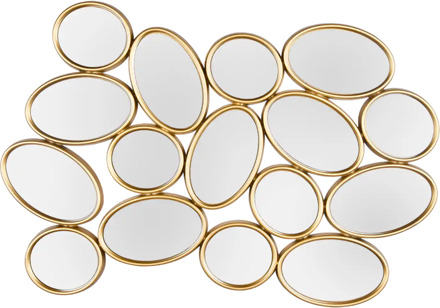 Spiegel Madita H 61 cm B 90 cm mat goud