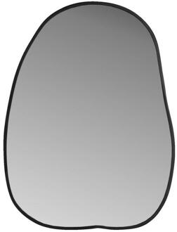 Spiegel Malmo - Mat - 39x29 Cm - Metaal/Glas - Zwart