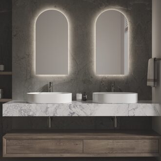 Spiegel Martens & Meijer Bangkok 45x90 cm met Verlichting en Verwarming Martens Design