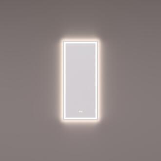 spiegel met Indirecte en Directe LED Baan Rondom 40 x 90 x 3 cm Verticaal - Spiegelverwarming - Touchdimmer - Kleurenwissel
